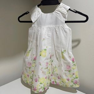 Toddler Janie and Jack floral spring dress
